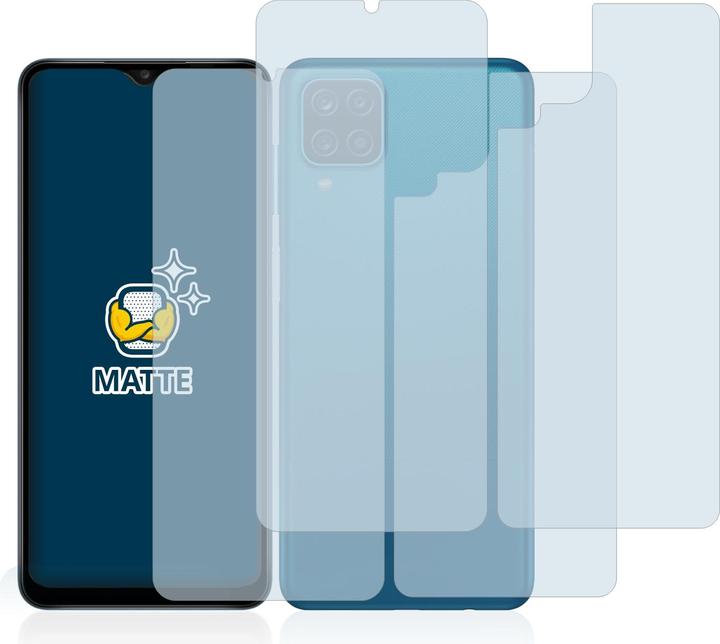 Productafbeelding BROTECT Anti-glansfolie Schermbeschermer Matte schermbeschermfolie (2 Stuk, Samsung Galaxy A12)