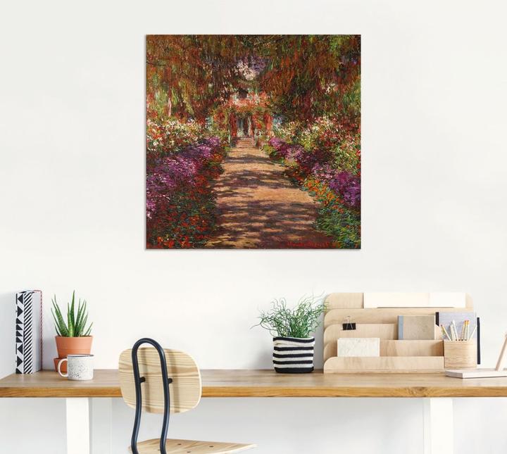 Produktbild Artland Weg in Monets Garten in Giverny. 1902 T6UD (50x50 cm)