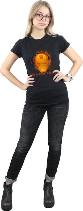Image du produit - T-shirt IRON MAN INVINCIBLE - Femme (M)