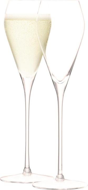 Actual product image LSA Wine Prosecco glass 250ml - clear x 2 (25 cl, 2 Glasses, Champagne glasses)