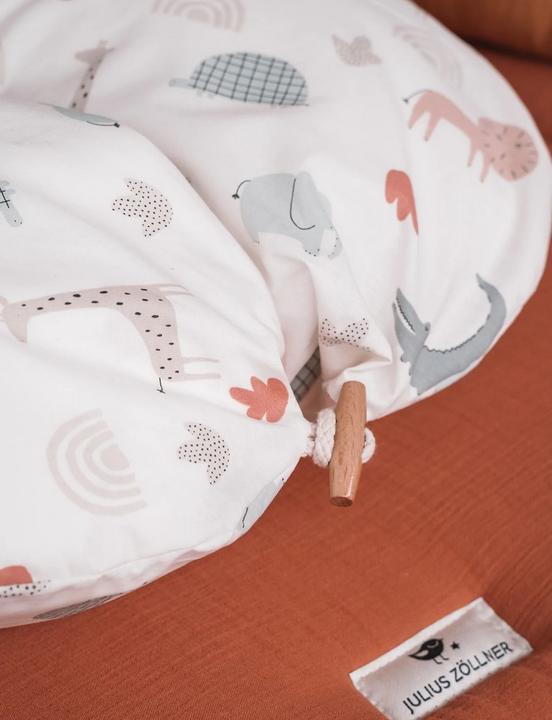 Immagine prodotto Julius Zöllner Cuscino per allattamento Nappi con bottone Biologico (75 cm)