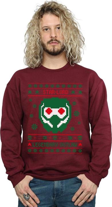 Produktbild Guardians Of The Galaxy Vol. 2 Star Lord Fair Isle Sweatshirt (L)
