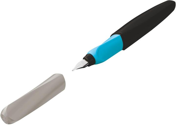 Image du produit Pelikan Stylo plume (système de remplissage par cartouche) Twist® Color Blocking Stylo plume pour (Dark, 1 x)