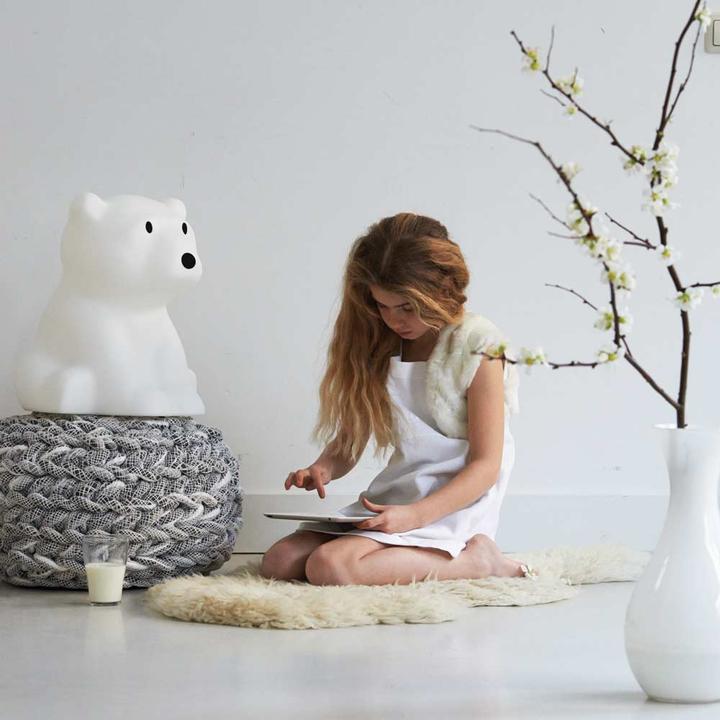 Image du produit Mr Maria Lampe Nanuk Ours polaire 42cm blanc