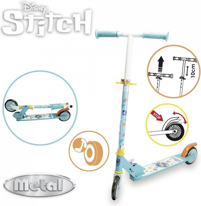 Actual product image Smoby Stitch 2W Foldable Scooter