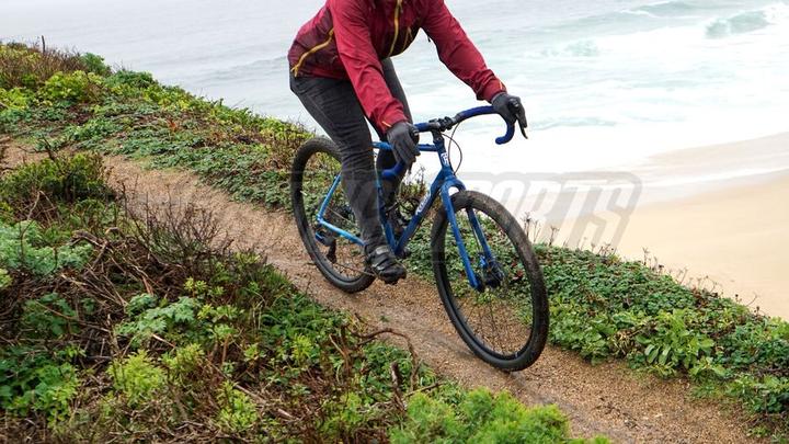 Actual product image Ritchey Outback V2 Disc Gravel frame kit, Anniversary Edition, 650B/700C, XS, half moon blue/white