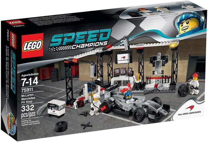 Immagine prodotto LEGO Campioni di velocità - Pit stop della McLaren Mercedes (75911, LEGO Speed Champions)