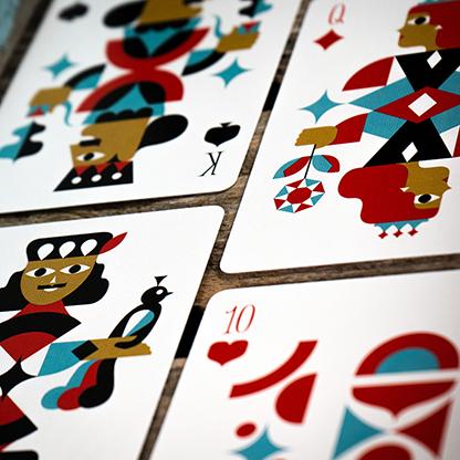 Actual product image Bicycle Cardstract Playing Cards (English)