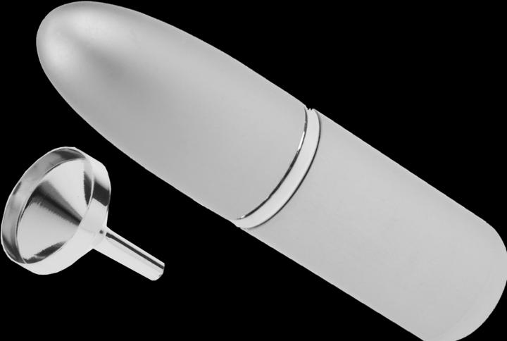 Actual product image Pocket atomiser silver for 4 ml + funnel silver in gift box (4 ml)