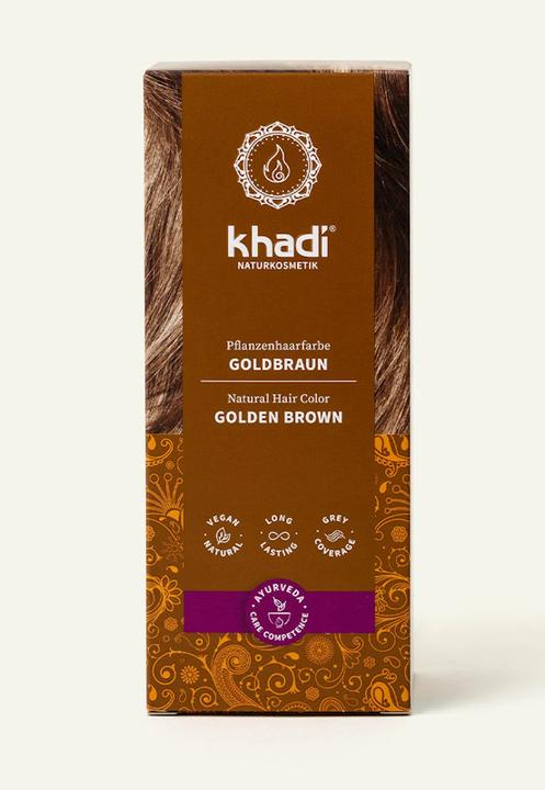 Produktbild Khadi Pflanzenhaarfarbe (Braun)