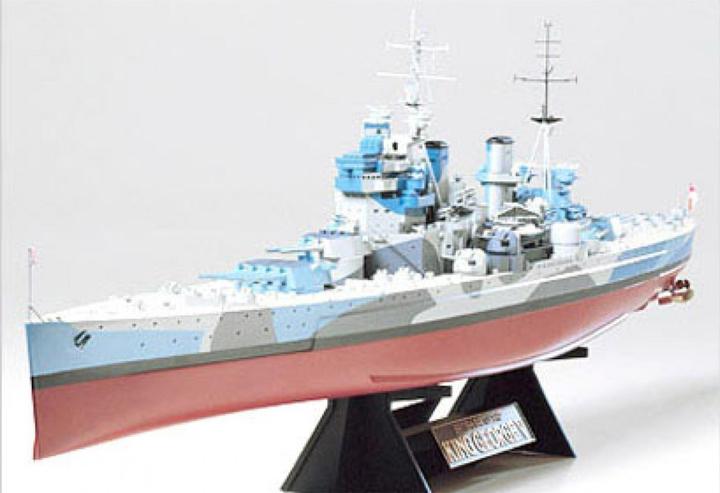 Actual product image Tamiya King George V