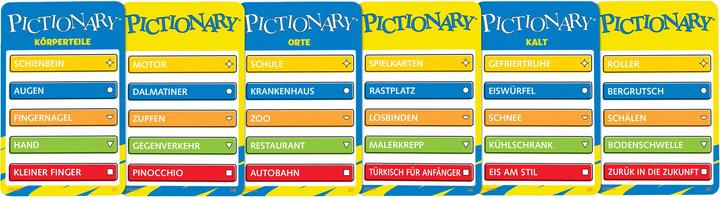 Actual product image Mattel Games Pictionary (German)