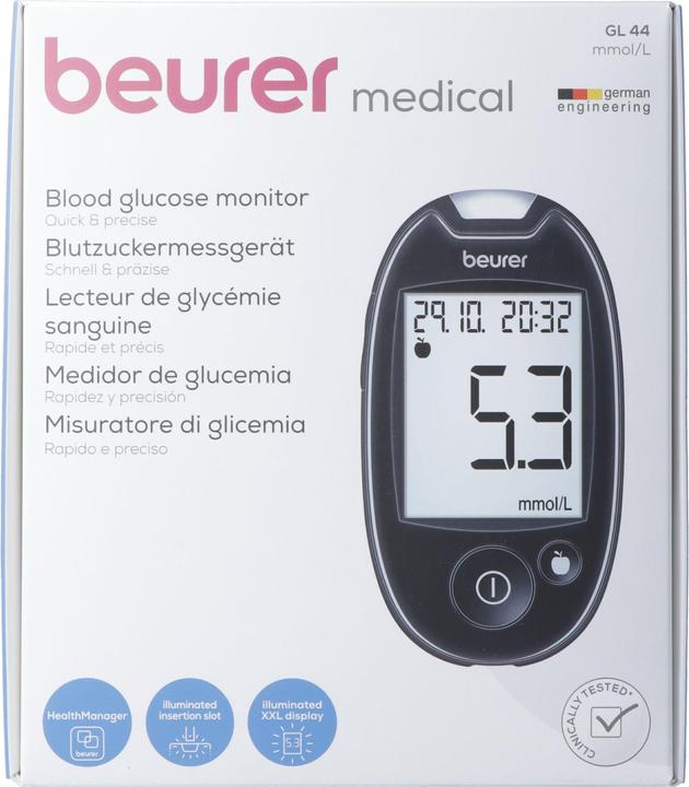 Image du produit Beurer Gl44 (Glucomètre)