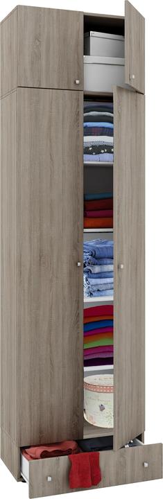 Produktbild VCM Holz Mehrzweckschrank Serie Vandol mit Drehtüren (70 x 40 cm)