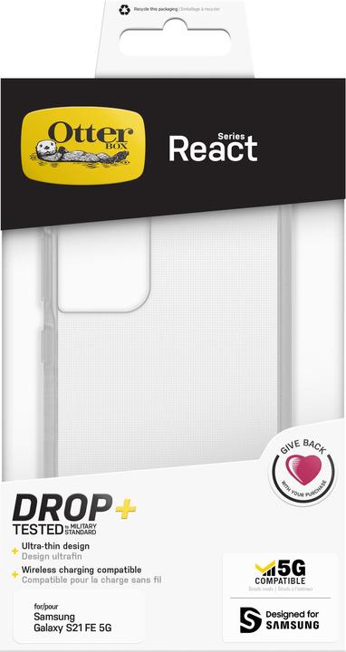 Actual product image OtterBox React (Samsung Galaxy S21 FE 5G)