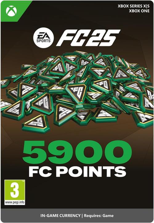 Microsoft Xbox EA SPORTS FC 25 - FC POINTS 5900 Downloade Code