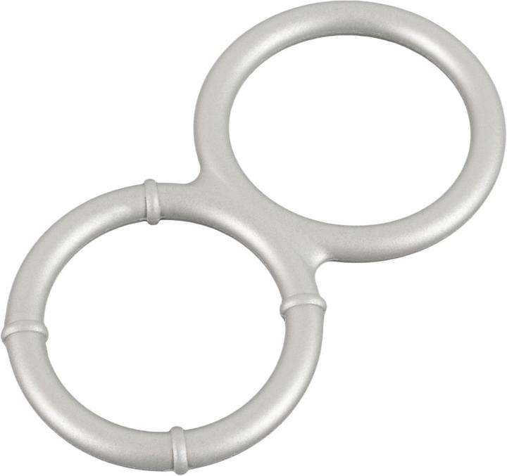 Produktbild You2Toys Metallic Silicone cock and ball ring (4 cm)