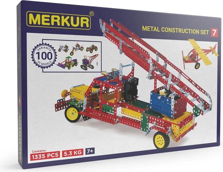 Produktbild Merkur 7 Big construction set, 1335 Teile, 100 Modelle