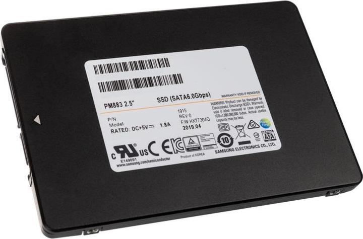 Actual product image Samsung Pm883 (3840 GB, 2.5")