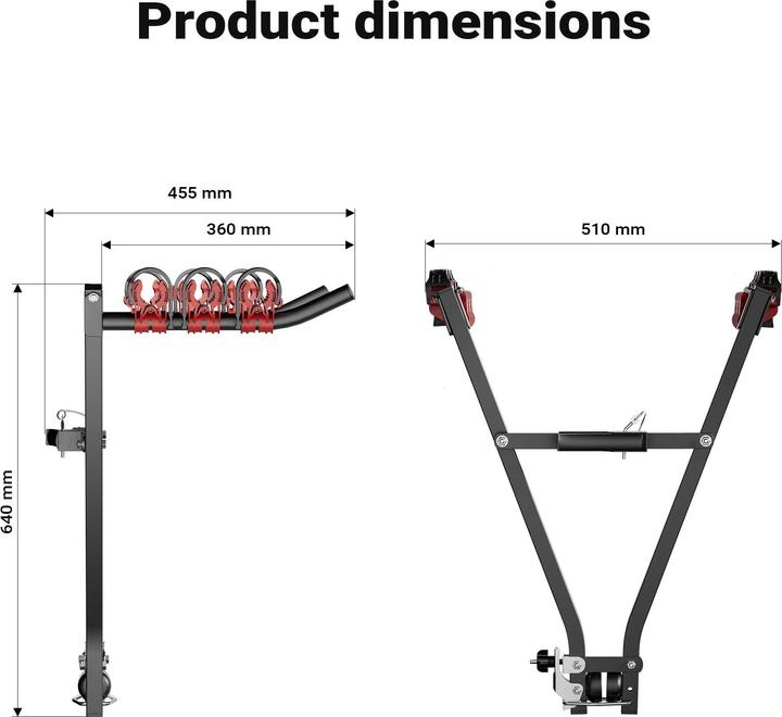 Produktbild Wiltec Fahrradträger