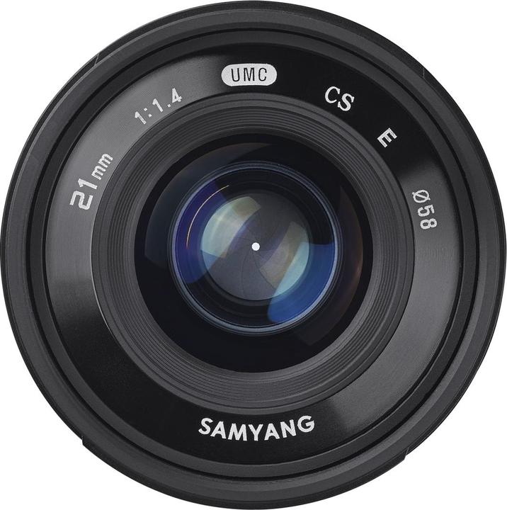 Actual product image Samyang 21mm f/1.4 ED AS UMC CS - Sony E (Sony E, APS-C / DX)