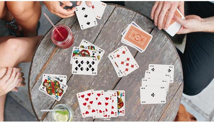Produktbild Cartamundi Romme 2x55 Karten Leinen Französisches Bild FSC (Deutsch)