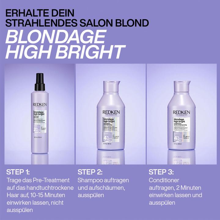 Image du produit Redken Blondage High Bright - Conditionneur (300 ml)