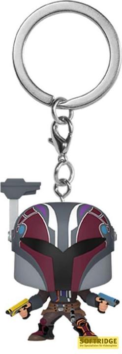 Funko Star Wars: Ahsoka POP! Vinyl Schlüsselanhänger 4 cm Sabine Wren Display (12)