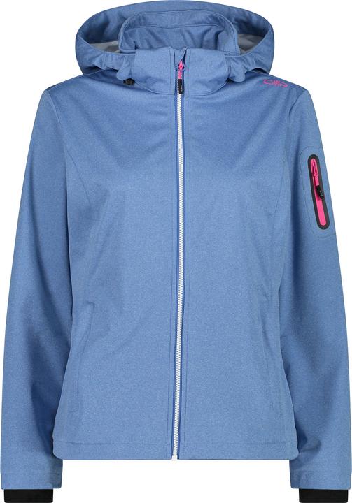 Immagine prodotto CMP Campagnolo Giacca donna Light Melange con cappuccio e zip (42, L)