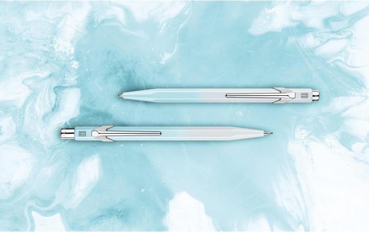 Immagine prodotto Caran d'Ache 849 Set Blue Lagoon Sonderedition (Blu polare, Grigio gelo, 2 x)
