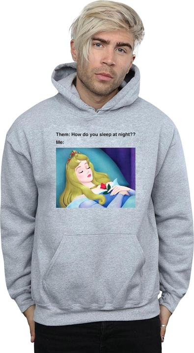 Immagine prodotto Disney Sleeping Beauty Meme Felpa con Cappuccio Uomo (XL)