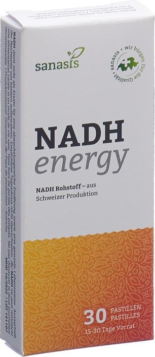 Produktbild Sanasis NADH energy age & active Pastillen (30 Stück, Tabletten, 22 g)