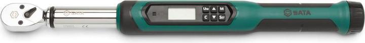Actual product image SATA 3/8" Electronic torque spanner, with angle function 13.5Nm - 135Nm (3/8", 13.50 Nm, 135 Nm)
