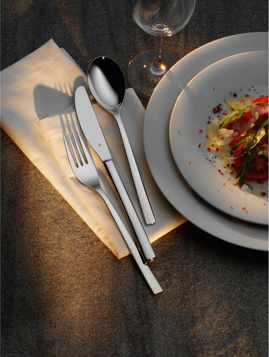 Produktbild WMF Besteck Besteckset 12 Personen Palermo 60tlg Monobloc Edelstahl poliert (60 Stück, Besteck Set)