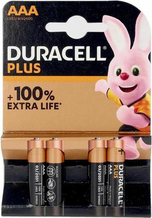 Productafbeelding Duracell Plus (4 Pcs., AAA, 1175 mAh)