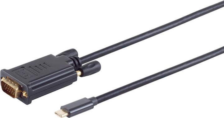 Produktbild Shiverpeaks USB Kabel USB C-Stecker auf VGA Stecker 1,0m (1 m, VGA)