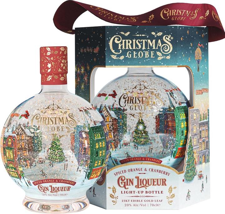 House Doctor Christmas Globe Gin Liqueur Liquore di gin dall'Inghilterra