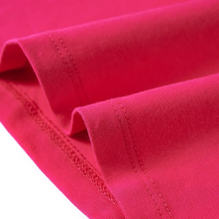 Immagine prodotto VidaXL Camicia a maniche lunghe per bambini rosa brillante 104,Materiale: 95% cotone (104)