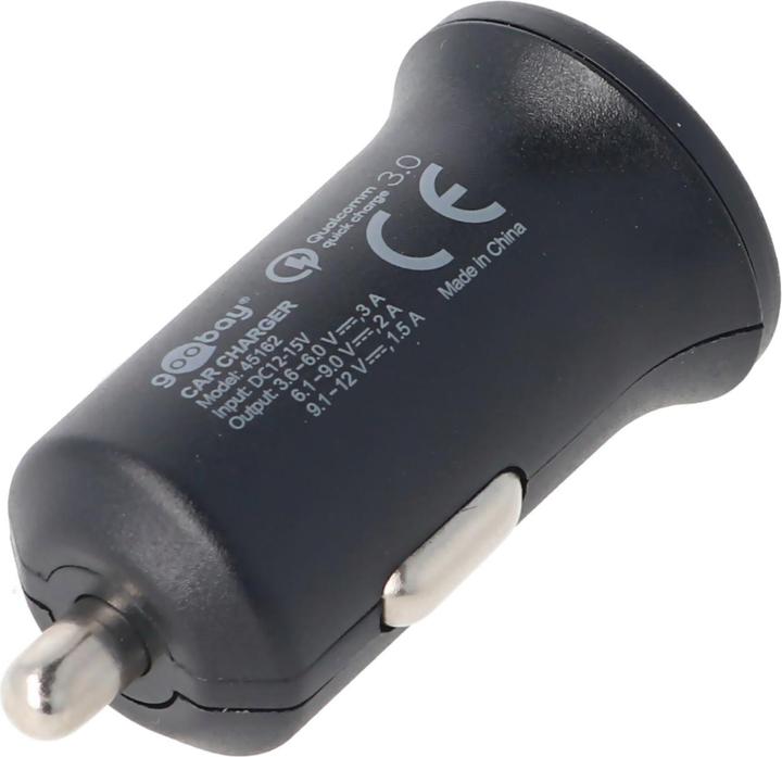 Produktbild Goobay USB-Autoschnellladegerät