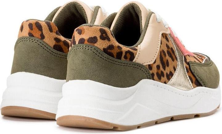 Produktbild La Redoute Collections Sneakers mit Schnürung und Leo-Print (32)