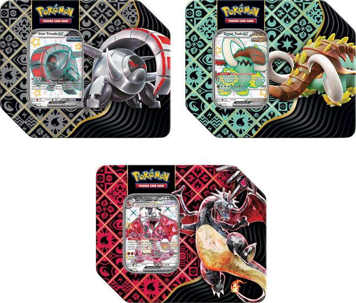 Produktbild Pokémon TCG SV4.5 Tin 5 Booster (Englisch, Booster Pack)