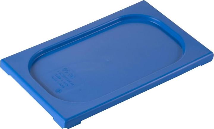 Actual product image GN Schalen Lid polypropylene 1/4 GN blue (GN 1/4)