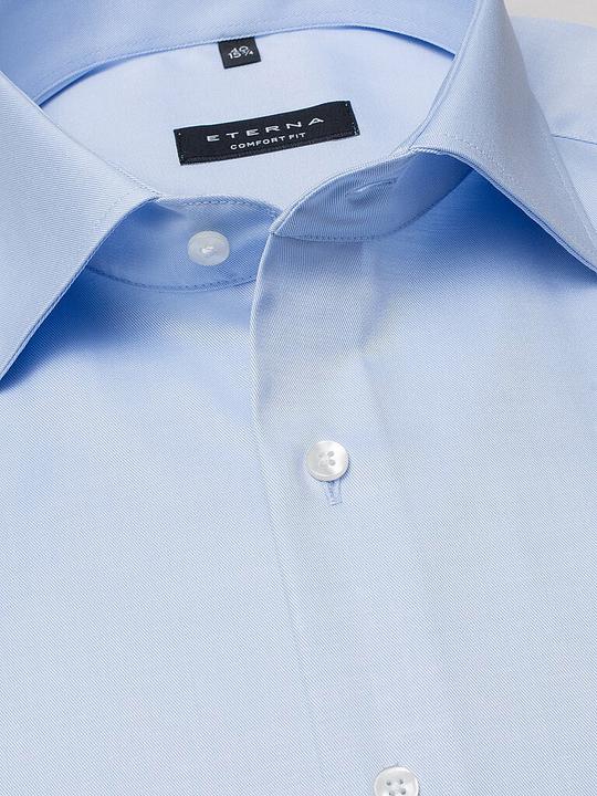 Immagine prodotto Eterna Camicia da uomo COMFORT FIT a maniche lunghe Standard BLU Taglia 45 (45)