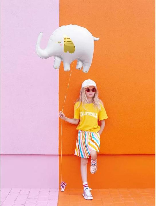 Actual product image Amscan Foil Balloon White Elephant