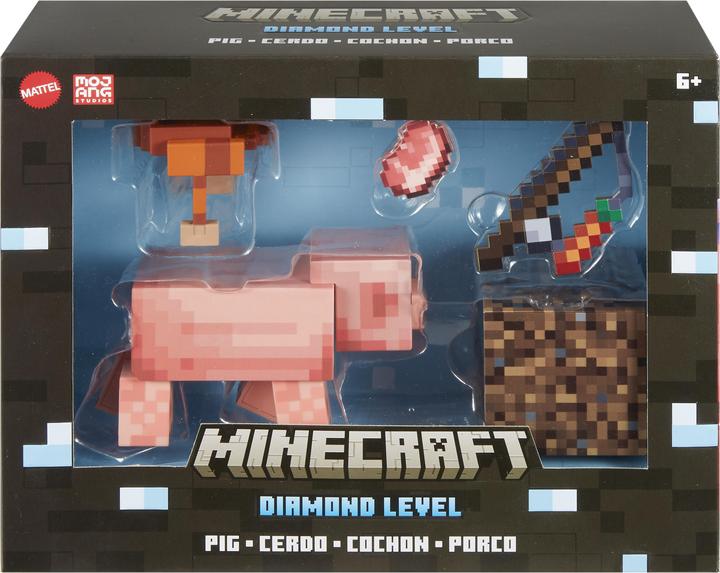 Actual product image Minecraft Diamond Level Pig