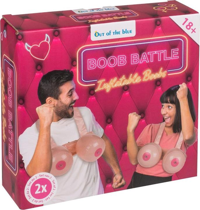 Out of the blue Boob Battle - Inflatable Boobs (Dice games)