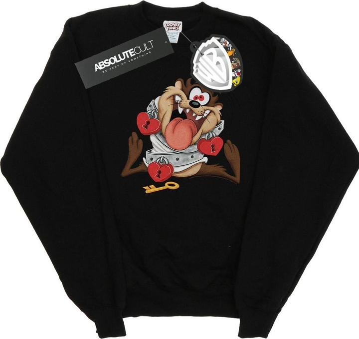 Image du produit Looney Tunes - Sweat TAZ VALENTINE'S DAY MADLY IN LOVE - Homme (M)