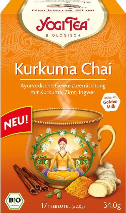 Immagine prodotto Yogi Tea Curcuma Chai (34 g)