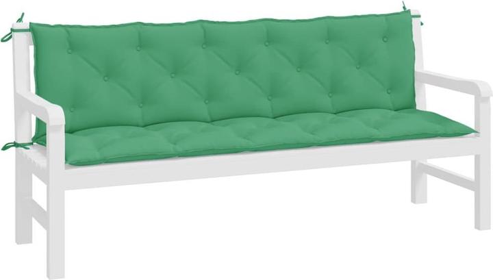 Image du produit VidaXL Coussins de banc de jardin 2 pcs. O x tissu ford (180 x 50 x 7 cm)