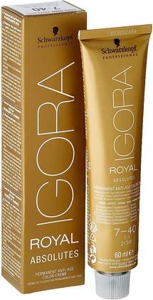 Actual product image Schwarzkopf Professional Igora Royal Absolutes 7- Medium Blonde Beige Natural (7-40 Medium blonde beige natural)